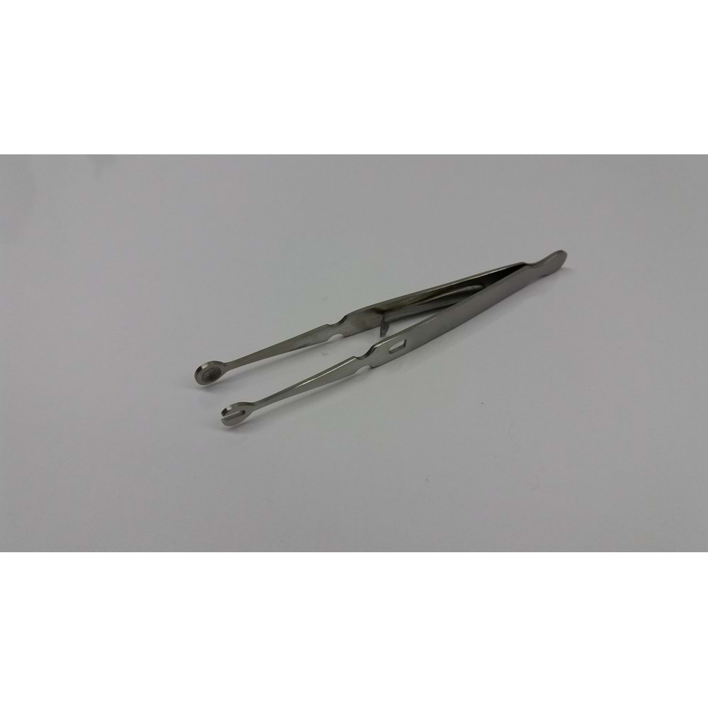 Labret Stem Holding Tweezers With Lock 4,5
