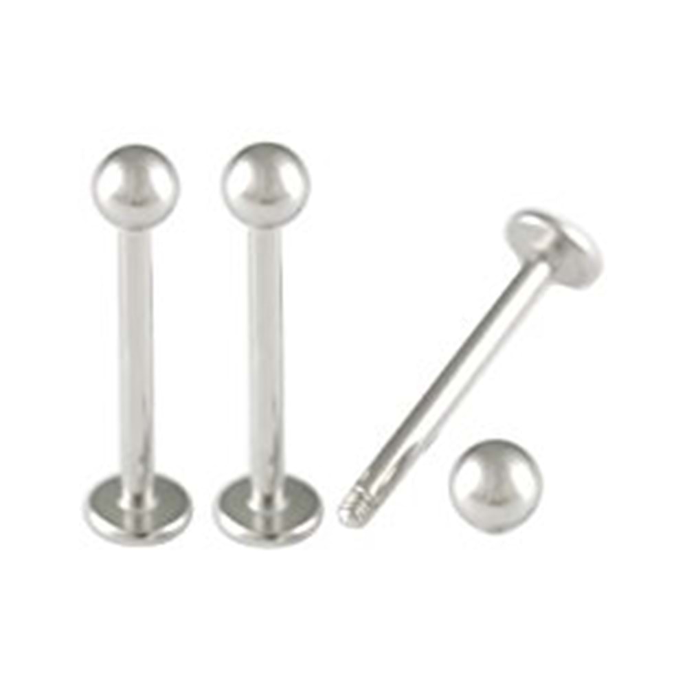 STEEL LABRET 1,2*5*3