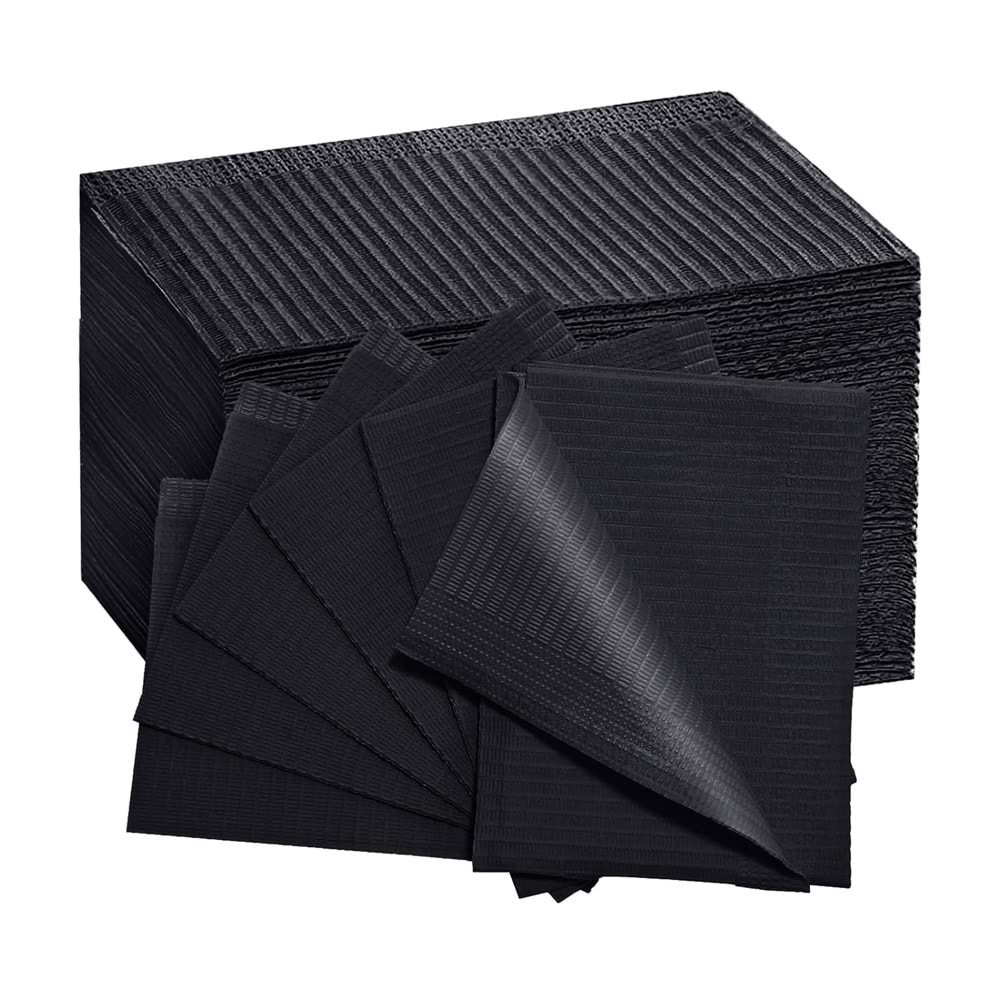 SU GEÇİRMEYEN SETUP ÖRTÜSÜ 125 ADET SİYAH