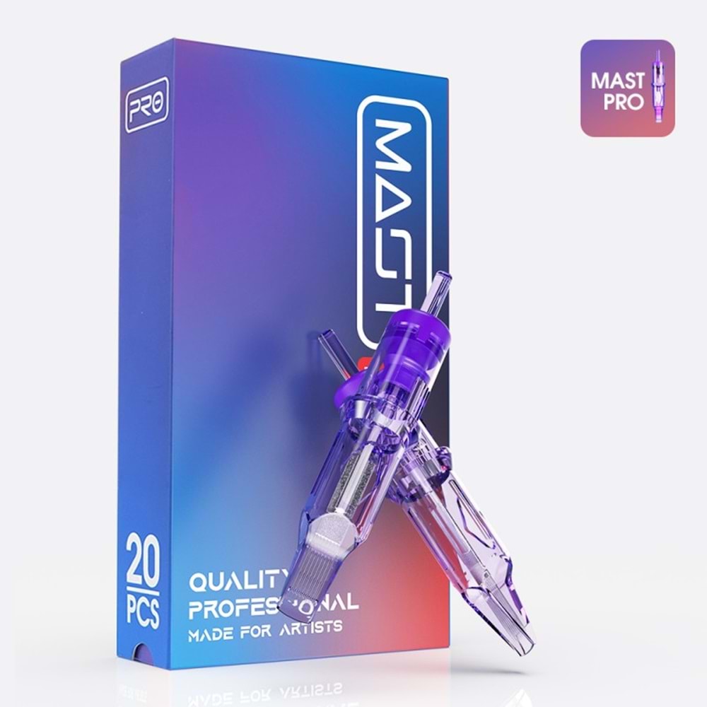 MAST PRO KARTUŞ İĞNE 1207RS (20ADET/KUTU)
