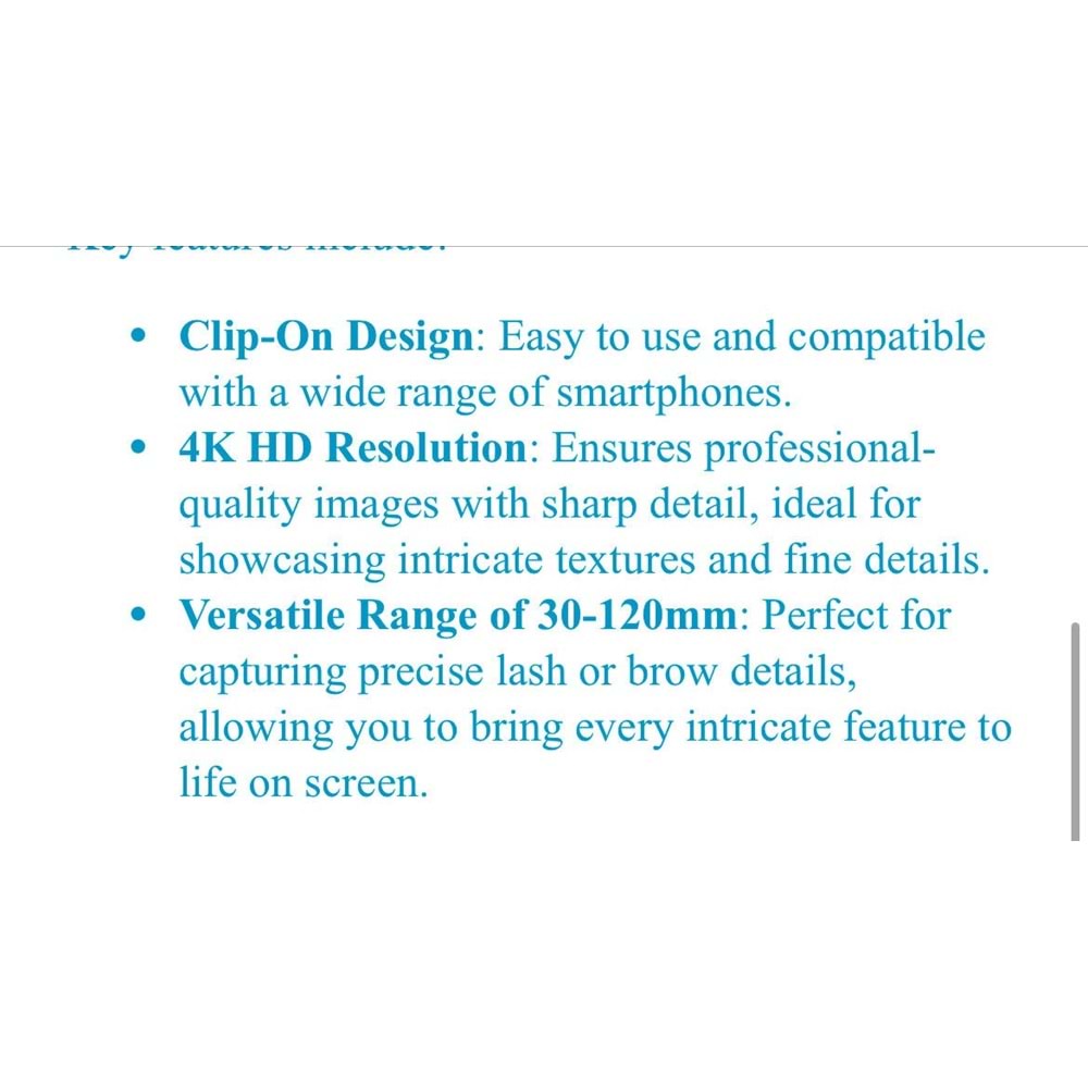 DÖVME VE KALICI MAKYAJ FOTOĞRAFLAMA LENSİ (120MM)
