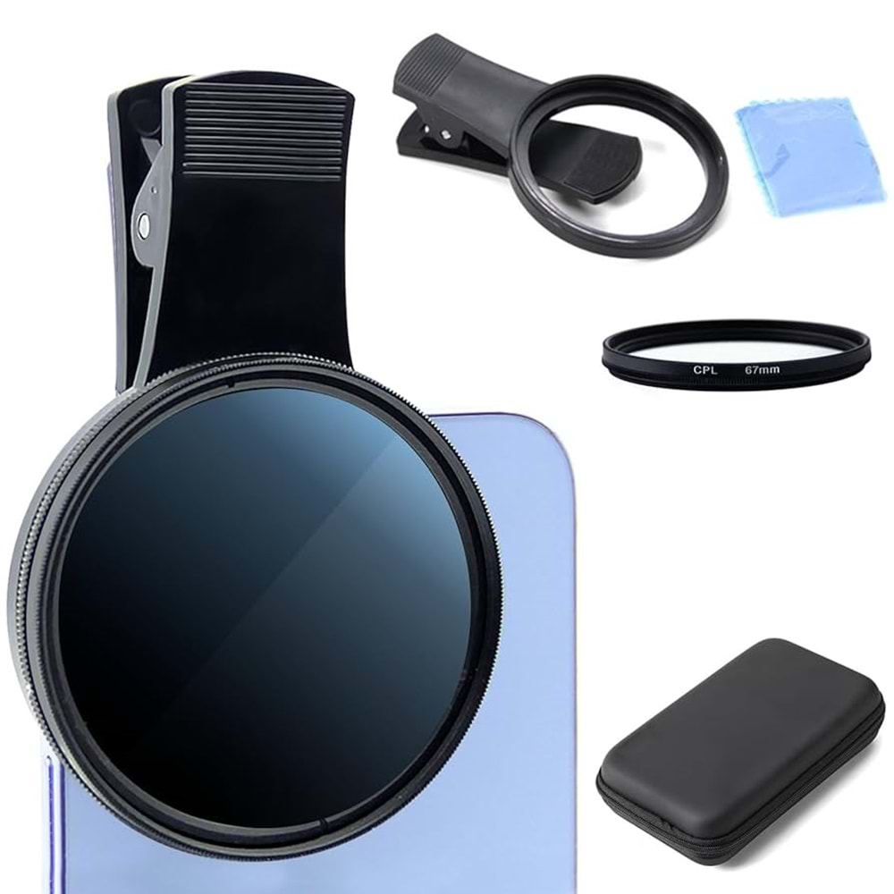 DÖVME FOTOĞRAFLAMA POLARİZE LENSİ ULTRA 67mm