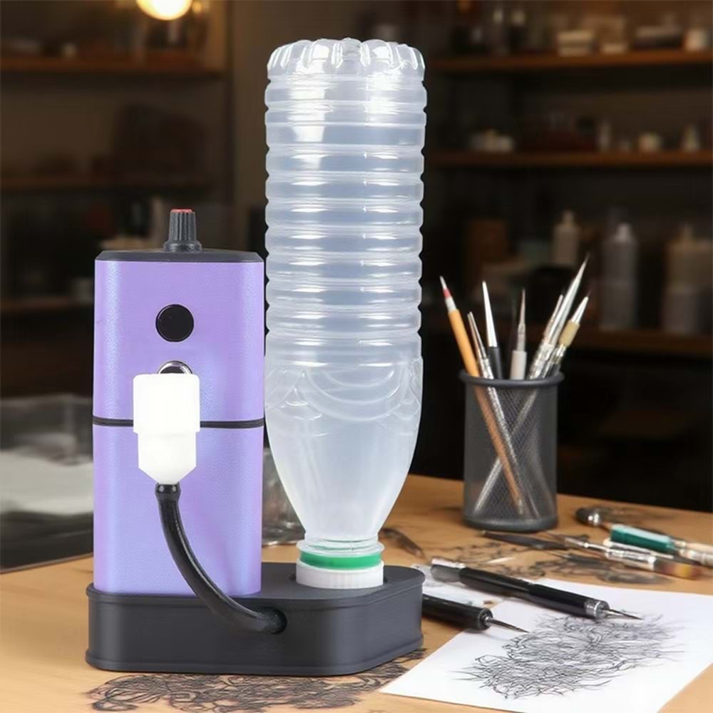 SU TANKLI İĞNE YIKAMA MAKİNESİ SARJLI YEŞİL