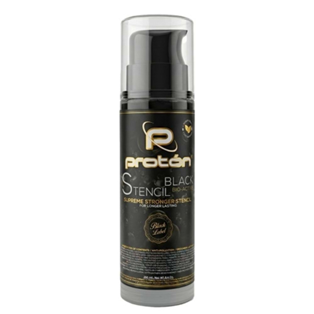 PROTON AIRLESS 250ML BLACK TRANSFER SIVISI