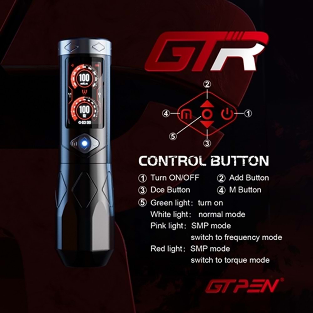 AVA GTR SİYAH (Stroke: 2.5 - 5.0mm)