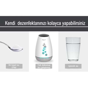 OLANSI X3 BÜYÜK BOY DEZENFEKTE ÜRETME CİHAZI 2LT