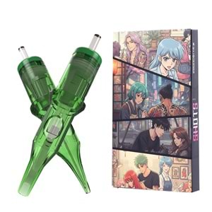 SHOTS HYPER KARTUŞ DÖVME İĞNESİ 0803RL(10ADET/KUTU)