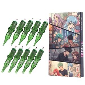 SHOTS HYPER KARTUŞ DÖVME İĞNESİ 1009RM(10ADET/KUTU)