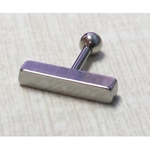 LABRET STEEL CUBUK 1,2*6*3/10*2,5*2,5