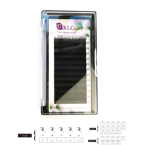 SILK LASHES 10mm Lenght-0,07mm Thicknes- C Curl