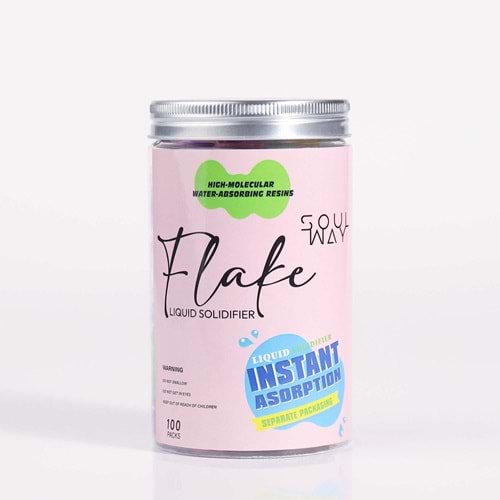 SOULWAY FLAKE ATIK SU KATILAŞTIRMA PUDRASI 2GRX100ADET
