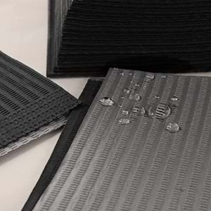 SU GEÇİRMEYEN SETUP ÖRTÜSÜ 125 ADET SİYAH