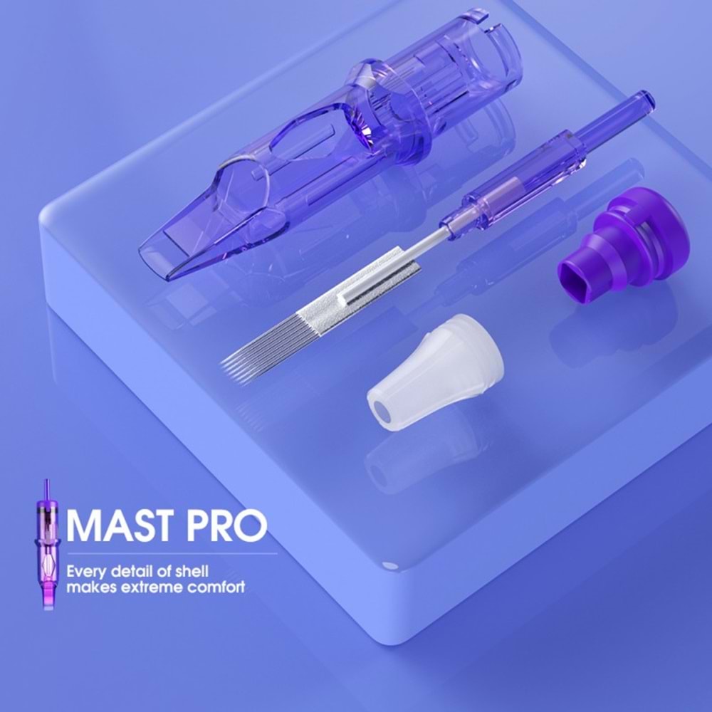 MAST PRO KARTUŞ İĞNE 1207RL (20ADET/KUTU)