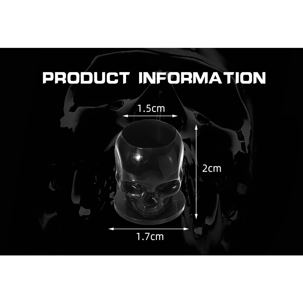 KURUKAFA BOYA POTASI (200 ADET) SİYAH