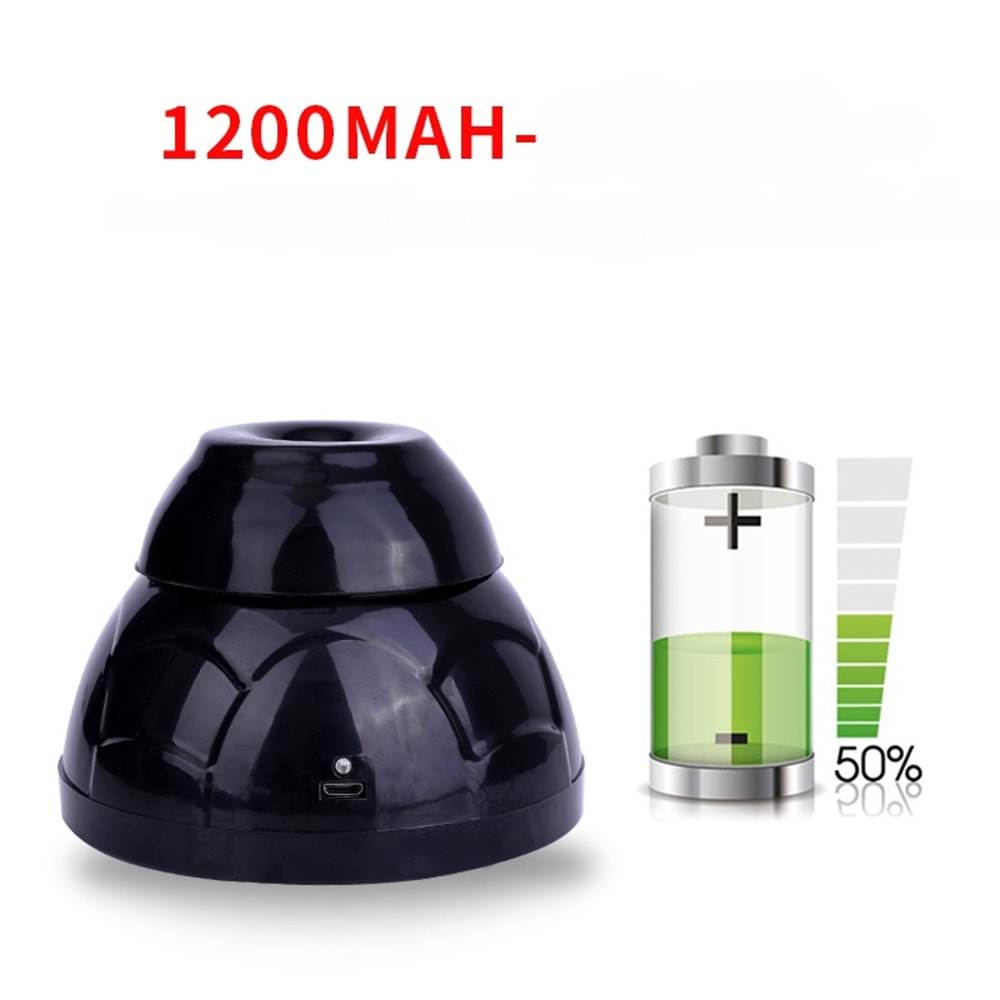 VORTEX-2 BOYA KARIŞTIRICI MİKSER SARJLI SİYAH