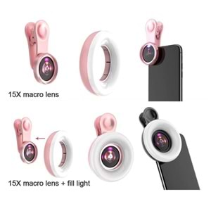 DÖVME VE KALICI MAKYAJ FOTOĞRAFLAMA LENSİ LEDLİ