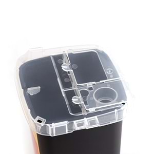 TIBBİ ATIK KOVASI 1LT SİYAH