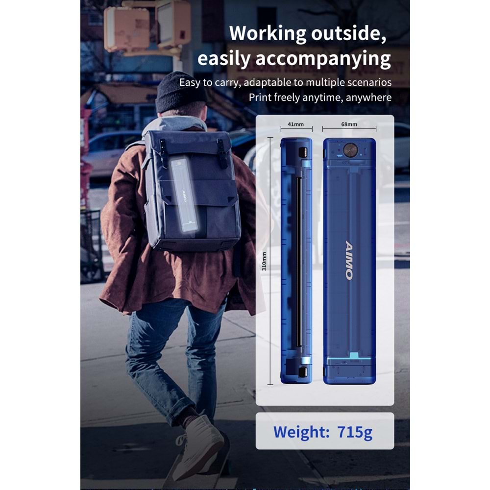 AIMO T08F TATTOO PRINTER ŞABLON YAZICISI