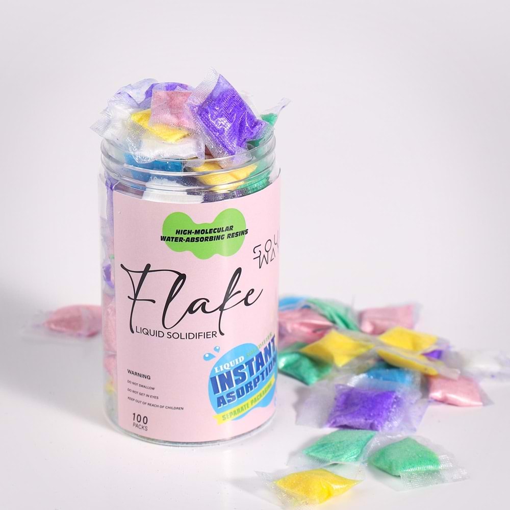 SOULWAY FLAKE ATIK SU KATILAŞTIRMA PUDRASI 2GRX100ADET