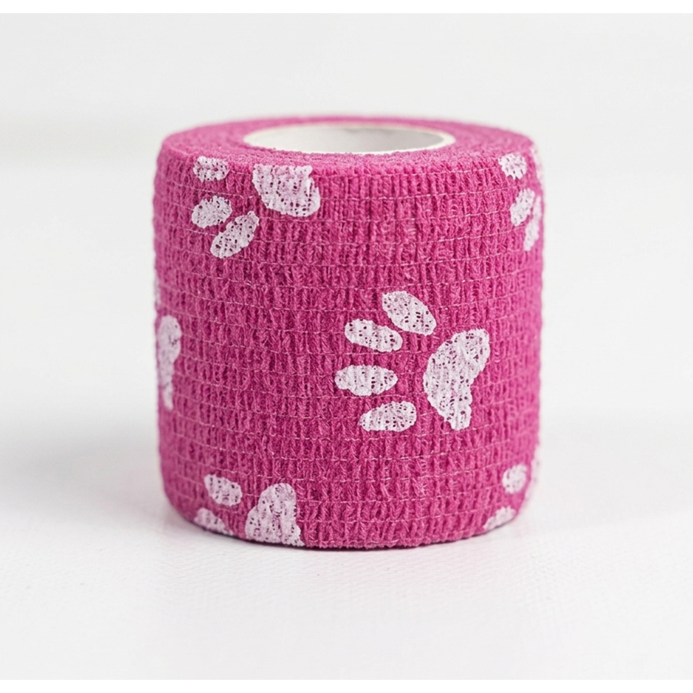 GRIP(TUTACAK) KORUMA BANDI KEDİ PATİSİ PEMBE 5CM