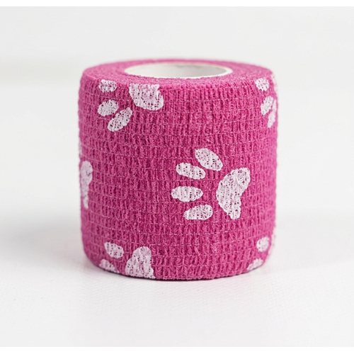 GRIP(TUTACAK) KORUMA BANDI KEDİ PATİSİ PEMBE 5CM