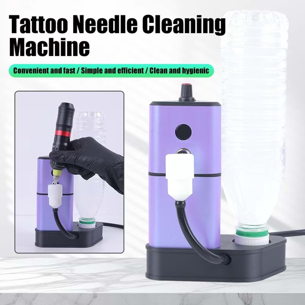 SU TANKLI İĞNE YIKAMA MAKİNESİ SARJLI YEŞİL