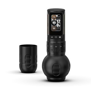 AMBITION NINJA MAX 280 PEN DÖVME MAKİNESİ-SİYAH